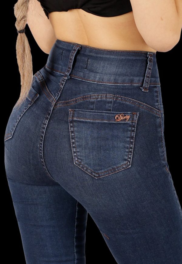 JEANS FLARE AZUL - Imagen 3