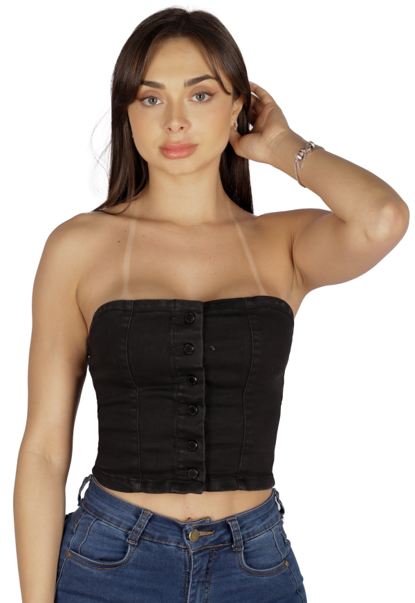 PETO NEGRO ELASTICADO